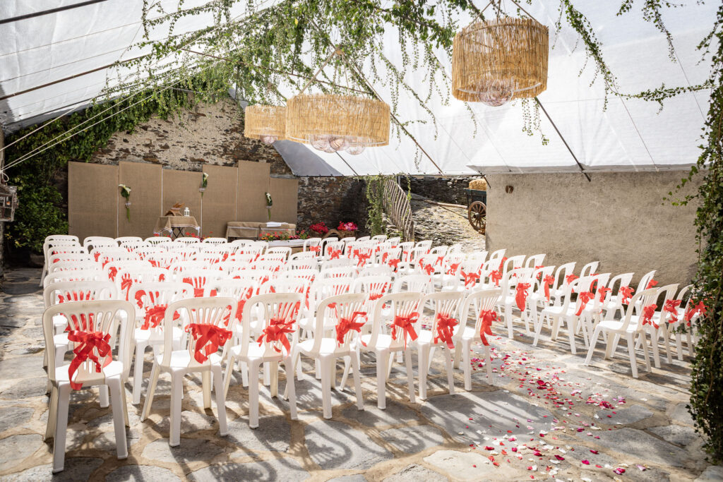 Boda en verano Val d'Aran Noemí y Kike ceremonia